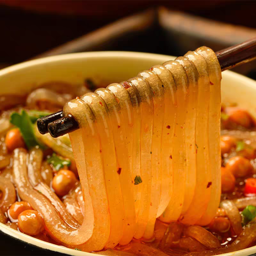 麻六記的酸辣粉紅薯粉料理256克/桶×6桶