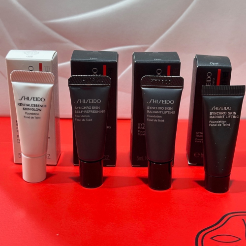 SHISEIDO 資生堂 超聚光活膚精華粉底液 超進化光感緊緻粉底 超進化持久粉底 5ml #220 #130