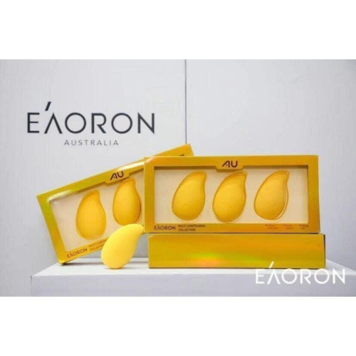 ??澳洲代購 -EAORON x AU芒果美妝蛋 （3入）EAORON美妝蛋 澳洲熱銷美妝蛋