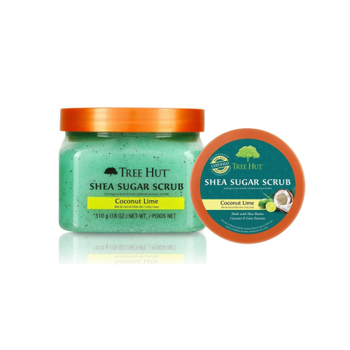 【Tree Hut 樹上小屋】身體磨砂膏-椰子萊姆(18oz/510g)【4164】
