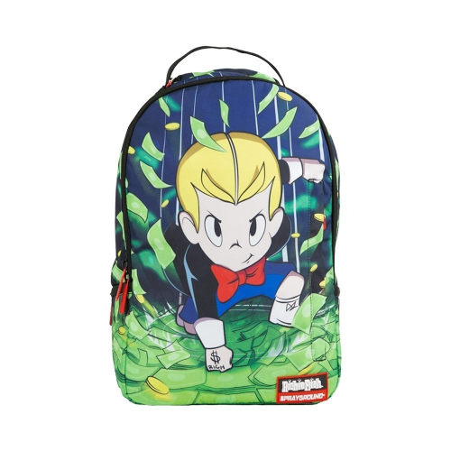 Sprayground DLX 聯名系列 Richie Rich 財神當家 超能力 潮流筆電後背包