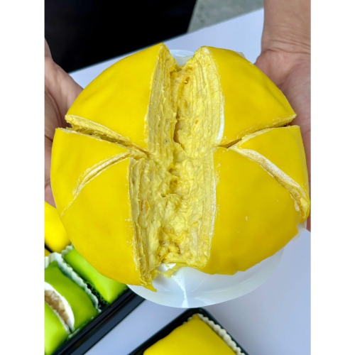 網紅榴蓮蛋糕