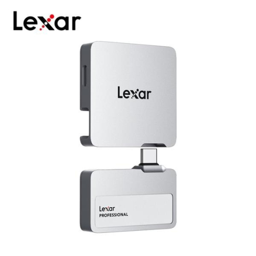 Lexar 雷克沙 SL400 行動固態硬碟 1TB (PSSD套裝，銀色，含HUB)