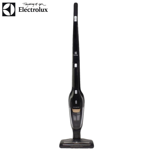 【Electrolux 伊萊克斯】新一代超級完美管家HEPA進化版毛髮截斷無線吸塵器 曜石黑色 ZB3501