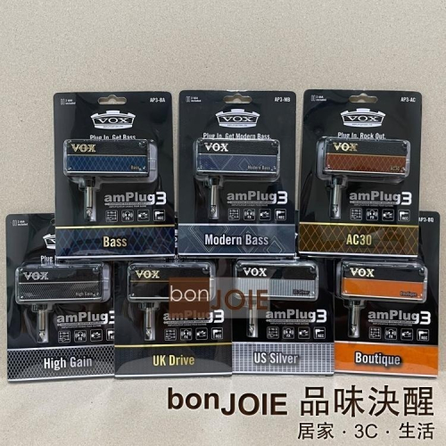 第三代 Vox Amplug 3 效果器 Bass AC30 UK Drive US Silver Boutique