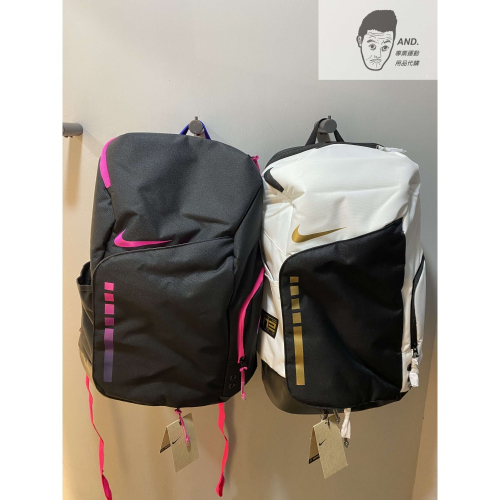 【AND.】NIKE ELITE 籃球背包 可裝籃球 菁英包 後背包 白/黑 DX9786-100/011