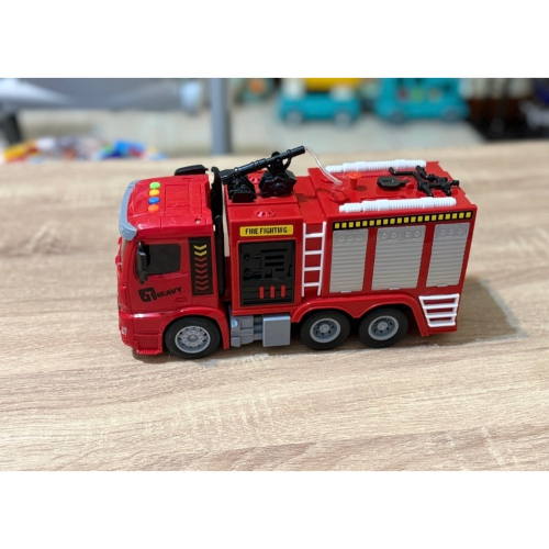 聲光慣性消防車「9成新」