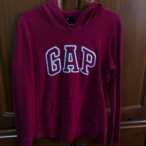 Gap刷毛長袖帽T連帽T大學T