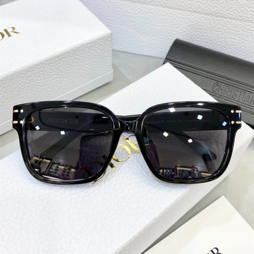 Dior 墨鏡男女明星同款方形大框防紫外線太陽眼鏡 SIGNATURE S7F 尺寸：58-18-140