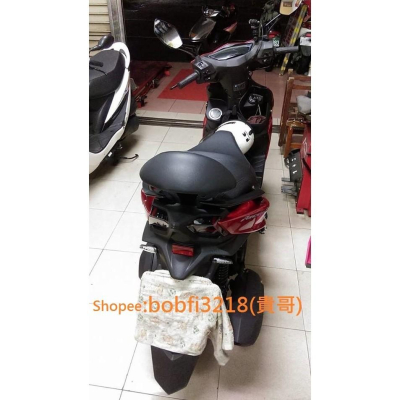 TEB 台中安心後靠背 5mm厚支架 白鐵 不生鏽 kymco 光陽 Racing S 150 125 靠背 雷霆