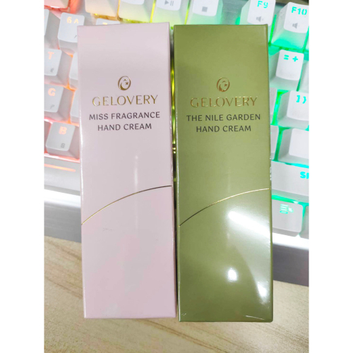 Gelovery 香氛小姐護手霜30ml 花香調 尼羅河花園護手霜30ml 花果調 深層滋養