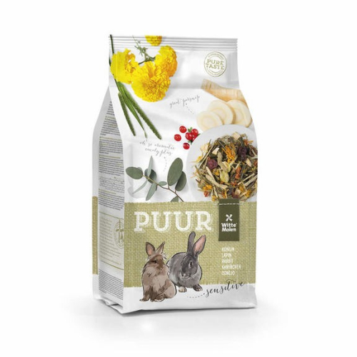 【三隻小豬寵物用品】~荷蘭偉特PUUR寵兔草本飼料800g 兔兔主食 兔飼料