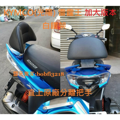 TEB 台中安心後靠背 5mm厚支架 RCK 六期 雷霆王 白鐵 不生鏽 分離 RACING king 靠背 ABS