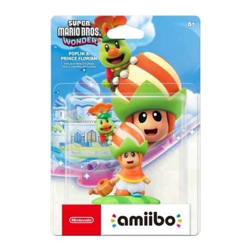 【AS電玩】 Amiibo 苞普林&花洛里安王子 超級瑪利歐兄弟 驚奇系列