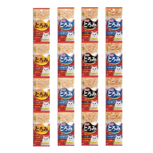 Ciao 多樂米系列濃湯4連包 とろみ 35g*4包 啾嚕2000億乳酸菌4連包 全齡貓