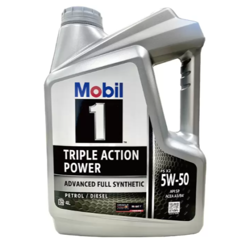 Mobil-1 FS X2 5W-50 Advanced Full Synthetic Motor Oil 4 L