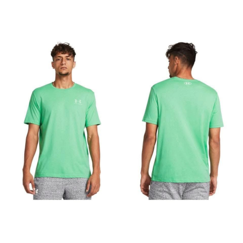 男子 UA SPORTSTYLE 綠色 短袖T-Shirt 定價980