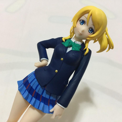 日版 正版 LoveLive 絢瀨繪里 Furyu 學園偶像計畫 校服 公仔 景品 二手 展示品 現貨 無盒 實際拍攝