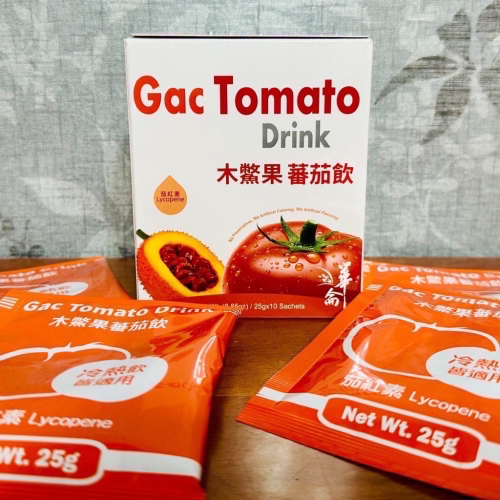 2026最新效期 木鱉果番茄飲 Gac Tomato 單盒 華侖 公司貨 超取限12 48H出貨
