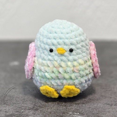 「現貨」琉彩小鳥 6cm 針織 手作 吊飾 送禮