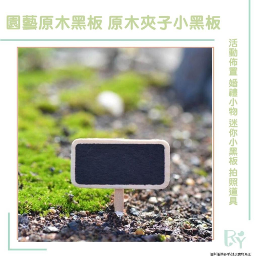 迷你小黑板留言板 盆栽插板 多肉植物 園藝原木黑板 原盆栽標示 多肉 造景 花插 說明插牌 植物名牌 婚禮小物