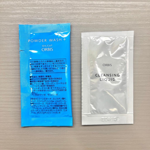 栗子美妝?｜ ORBIS 雙重酵素潔顏粉試用包 0.7g 澄淨卸妝露 3ml 2026效期 試用包 隨身包