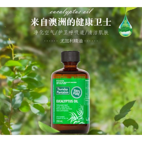 星期四農莊 Thursday Plantation 尤加利精油 50ml/100ml/200ml