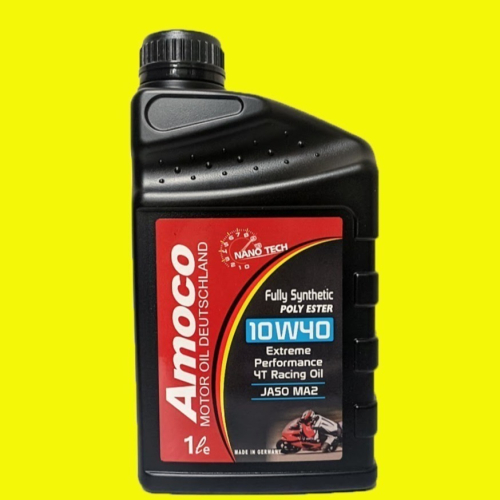 C+小站 Amoco 4T 10W40 ESTER 奈米多元酯類 競技級機車機油