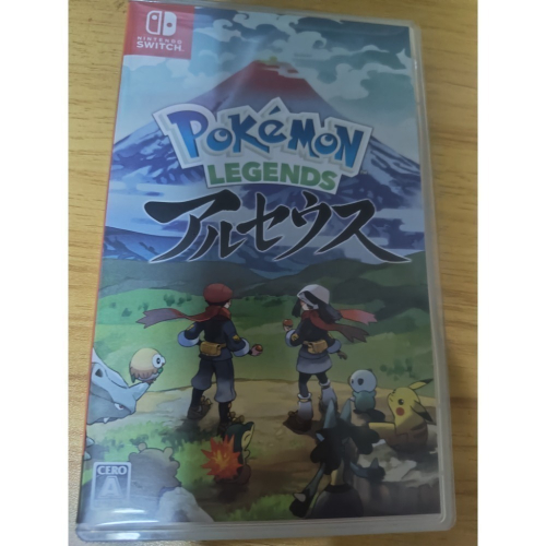 二手 switch 寶可夢 阿爾宙斯（版本隨機，有中文）