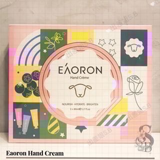 新包裝 澳洲現貨 Eaoron 水光 山羊奶護手霜 禮盒組 玫瑰、藍苺、薰衣草 80ml /支 護手霜 護甲霜