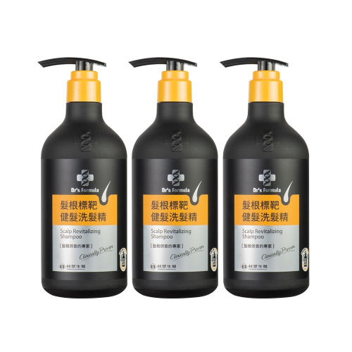 《台塑生醫》Dr＇s Formula髮根標靶健髮洗髮精580g (3入/4入/6入)