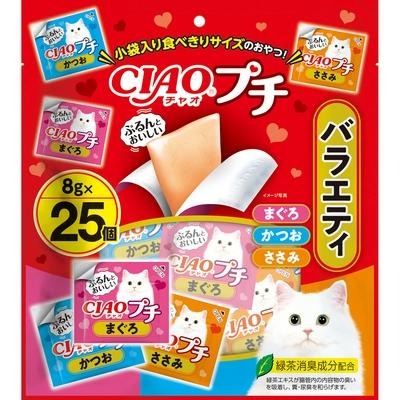 【CIAO】日本Ciao 噗啾肉泥片8gX25片 片狀肉泥片 果凍肉泥 貓肉泥 寒天點心 貓零食 寵物食品