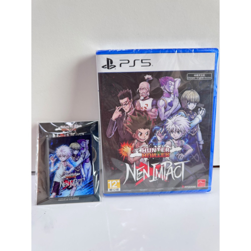 （今天下單今天出貨）現貨 全新 PS5 獵人 HUNTER x HUNTER 念能力衝擊 中文版 贈首批鑰匙圈
