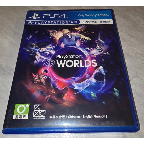 阿北-PS4 VR 世界 VR World 中文版 PS5可玩 品項良好