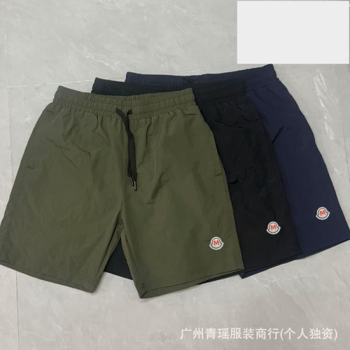 嚴選好物夏季蒙家繡花夏季經典款式梭織沙灘褲男
