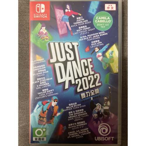 NS 二手 舞力全開 JUST DANCE 2022 中文版