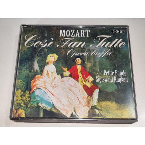 Kuijken La Petite Bande Mozart 莫札特 Così Fan Tutte 女人皆如此 3CD