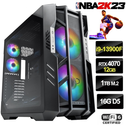 24核 I9 水冷 華碩 梟鷹 Z790 超頻3風扇 RTX4070 飇16G 電競1T 電腦 主機【2K24
