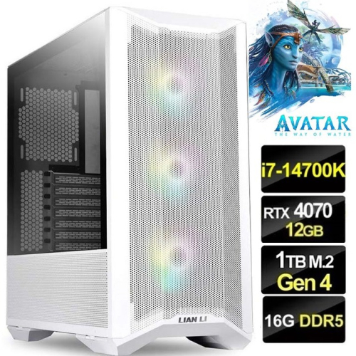 20核 I7-14700K 超頻水冷 華碩 Z790 梟鷹3風扇 RTX4070 飇16G 金牌 850W 主機