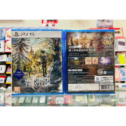 【東晶電玩】 PS5 歧路旅人 0 中文版、附贈預購特典(全新、現貨)