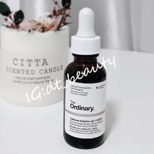 The ordinary 現貨 咖啡因眼部精華 Caffeine Solution 5% 眼部精華 多胜肽眼部