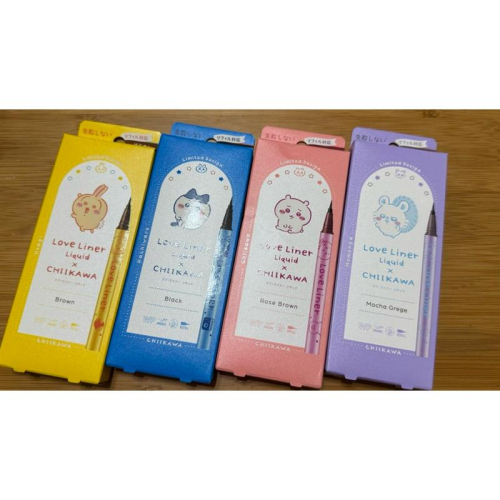 【吉伊卡娃 聯名 現貨＋預購】love Liner 聯名限定款 不失敗 眼線 眼線筆 限定 眼線膠筆 吉伊卡娃