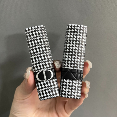 ?59Qoo批發? DIOR 迪奧 限量版千鳥格紋口紅 /絲絨720#-絲絨999#-亮光312#-啞光772#