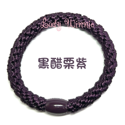 美國 L. ERICKSON髮圈 粗款 優雅素色 混色