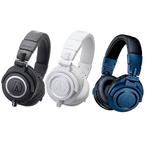 鐵三角 台灣製 ATH-M50x 專業型監聽耳機 附原廠收納袋