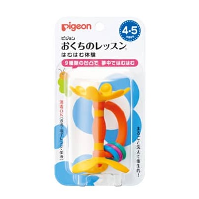貝親 PIGEON 牙齒咬環 P13069 黃色小花