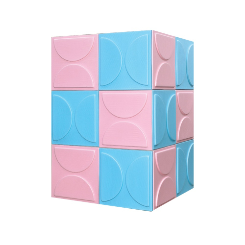 【PMU必美優】 EVA 3D防撞壁貼(附雙面膠) 台灣製造 Wall Decoration