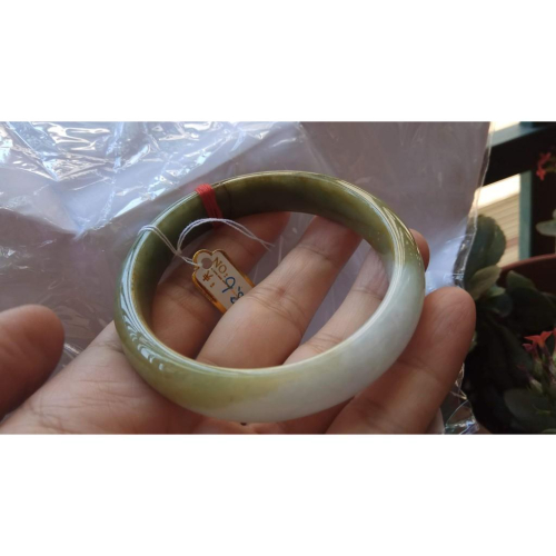 18.62圍天然緬甸玉硬玉翡翠A貨冰糯種黃翡綠冰潤手鐲玉鐲鐲子圓鐲細膩有種水珠寶玉石首飾飾品