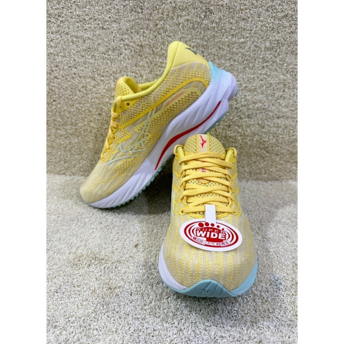 = 威勝 運動用品 = Mizuno WAVE RIDER 27 SW (寬楦) 女慢跑鞋 J1GD230677