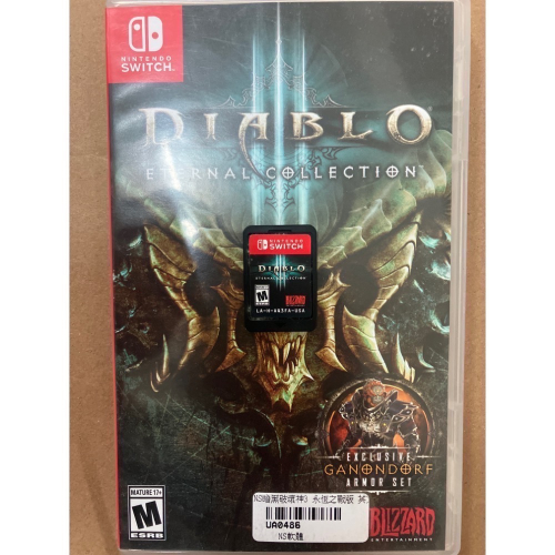 NS SWITCH DIABLO III 暗黑破壞神3 二手